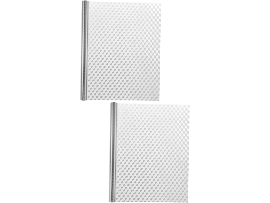 2 Rollos De Adhesivo Decorativo Antigrasa Para Pared De Cocina