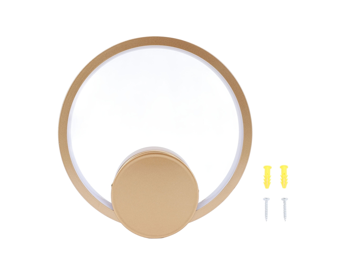 2026-lámpara De Pared Led Moderna Redonda Con Montaje En Pared Luz Suave Fixture De Iluminación Para Dormitorio Pasillo Escalera Interior