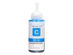 Botella De Recarga De Tinta Para Impresora 672 L360 L380 L351 L1300 L383 L565 Cian 70 Ml