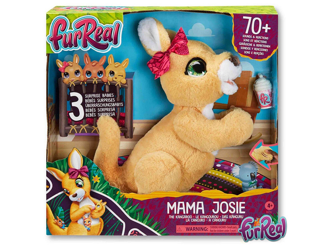 Peluche Interactivo FURREAL FRIENDS Mama Josie - A Canguru (Edad Mínima: 4 años)