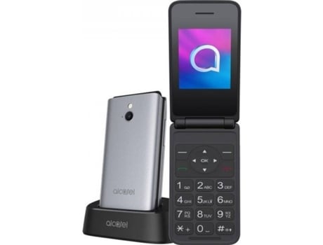 Telefóno Móvil ALCATEL 3082 (2.4'' - 4G - Plateado)