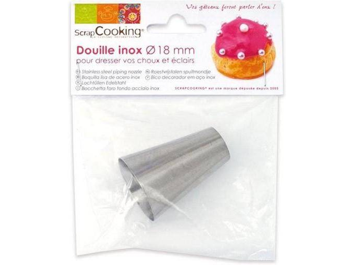Boquilla Pastelera SCRAPCOOKING (Acero)