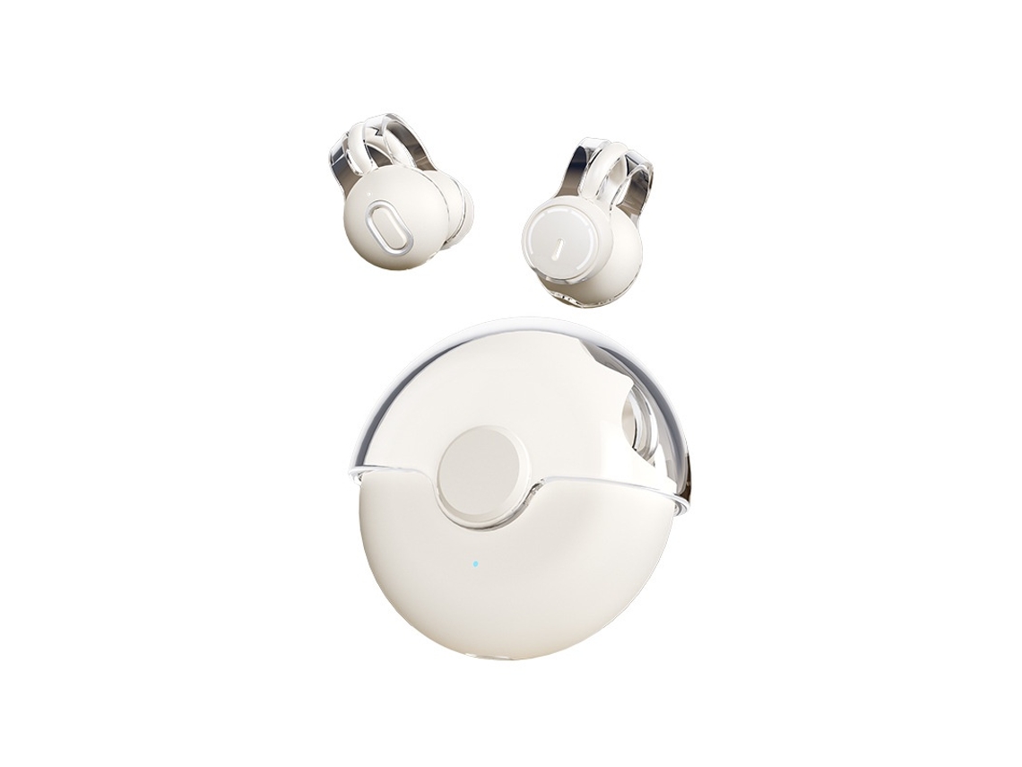 Auriculares de conducción ósea con clip JIAPEI con Bluetooth 5.3 y reducción de ruido.