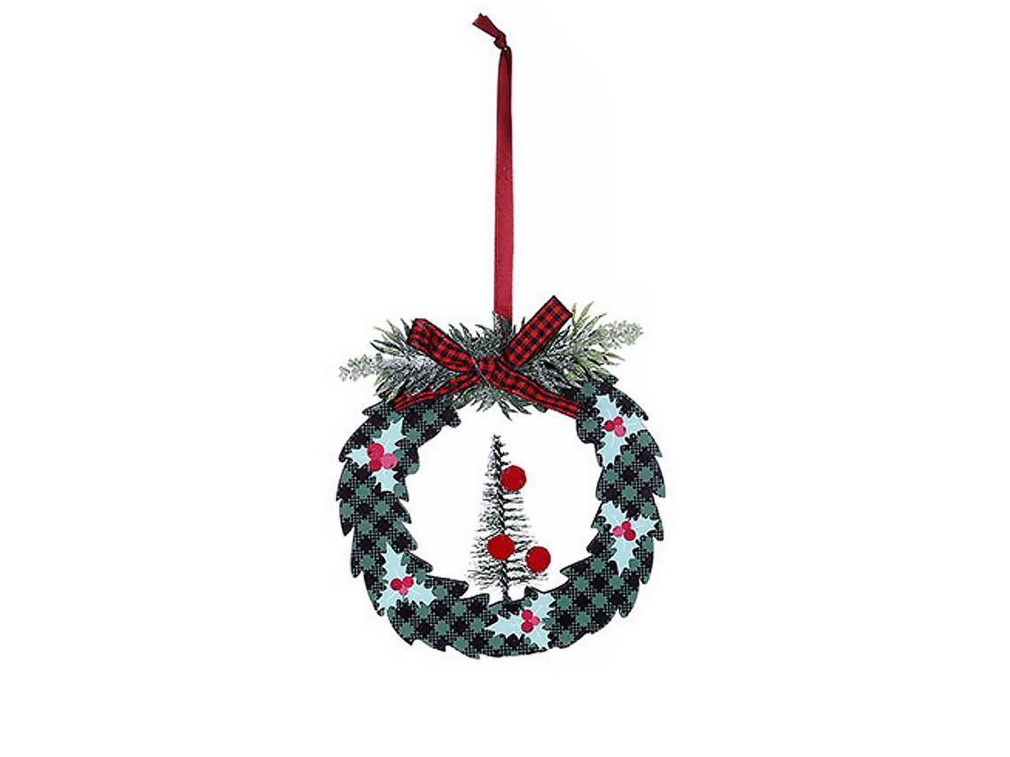 Adornos circulares para el árbol de Navidad