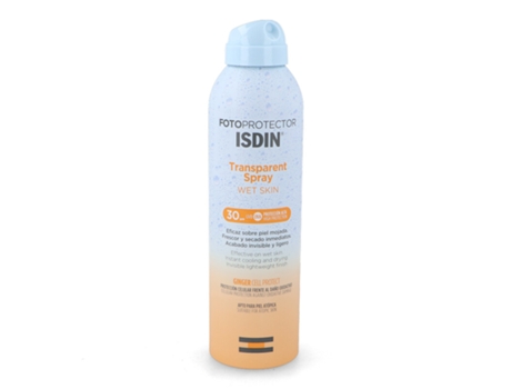 Protector Solar ISDIN Wet Skin Trans Spr Spf30 (250 ml)