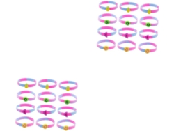 Pulseras De Silicona De 24 Piezas Para Niños Y Niñas, Accesorios Perfectos Para Diversas Temáticas.