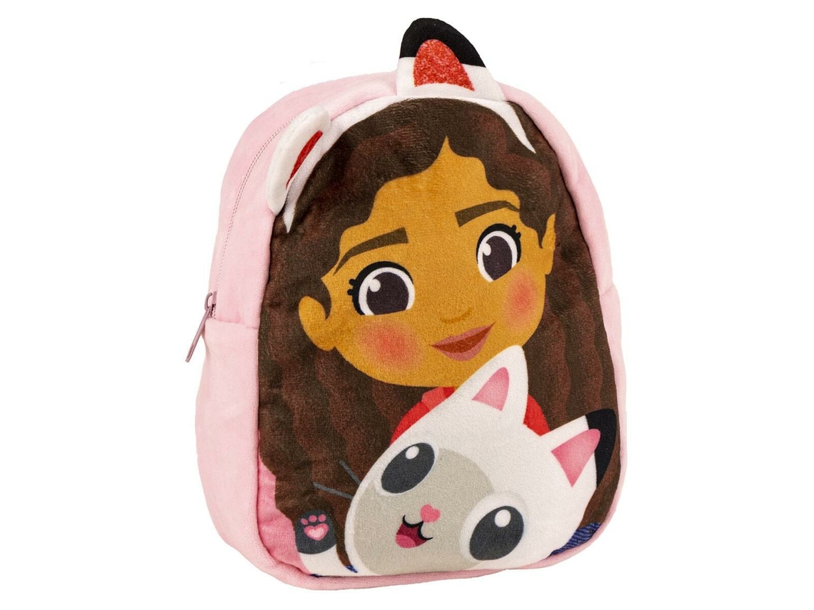 Mochila Escolar GABBY'S DOLL HOUSE Cor de Rosa
