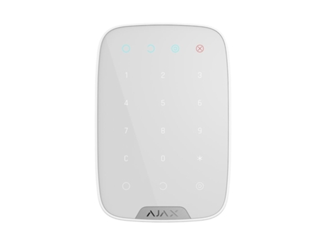 Teclado Inalámbrico Para Sistema De Seguridad Keypad - Blanco - Ajax