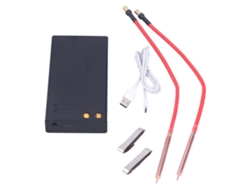 Soldadora Portátil Alimentada Por Batería 18650 Con 6 Modos, Cable Usb Y Puntas De Soldadura.