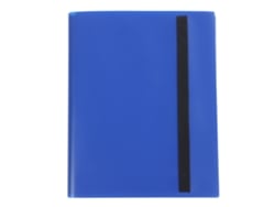 2026-carpeta Para Tarjetas De Trading 9 Bolsillos Impermeable Portátil Para Juegos Almacenamiento Hogar Viaje Azul Claro