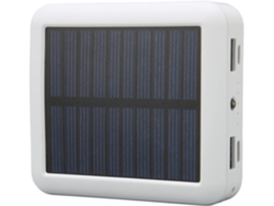 Banco De Energía Solar Impermeable Para Exteriores Con Dos Puertos - 200.000 Mah Para Relojes Inteli