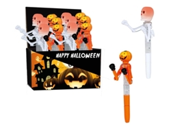 Caja 24 Bolígrafos Halloween Boxeo con Luz 18 cm