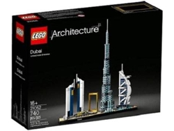LEGO Architecture: Dubai - 21052 (Idade mínima: 16 - 740 Peças)
