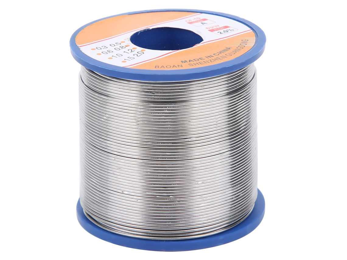 Hilo De Estaño Para Soldadura Eléctrica Herramienta Consumible 361℉/183℃ 1mm