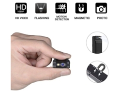 Cámara portátil inalámbrica con wifi, cámara de bolsillo HD 1080P, 32 GB Yizhood (negra)