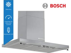 Campana BOSCH DWB97CM50 (440 m3/h - 89.8 cm - Inox)