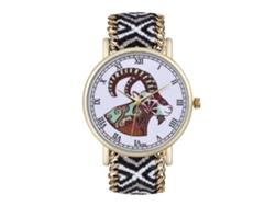 Reloj De Pulsera Unisex Con Correa De Alambre Trenzado, Estilo Moderno Y Elegante, Movimiento De Cuarzo.