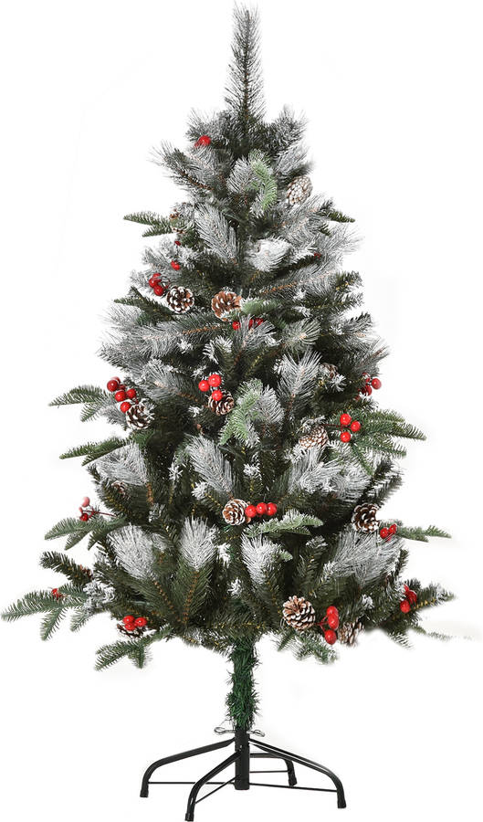 Árboles de Navidad Artficiales HOMCOM 830-361 (Acero - Verde - 60 x 120 cm)