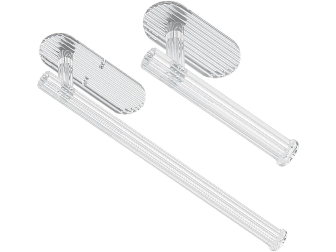 Juego de soportes para toalleros con adhesivo para cocina y baño CHABERLU