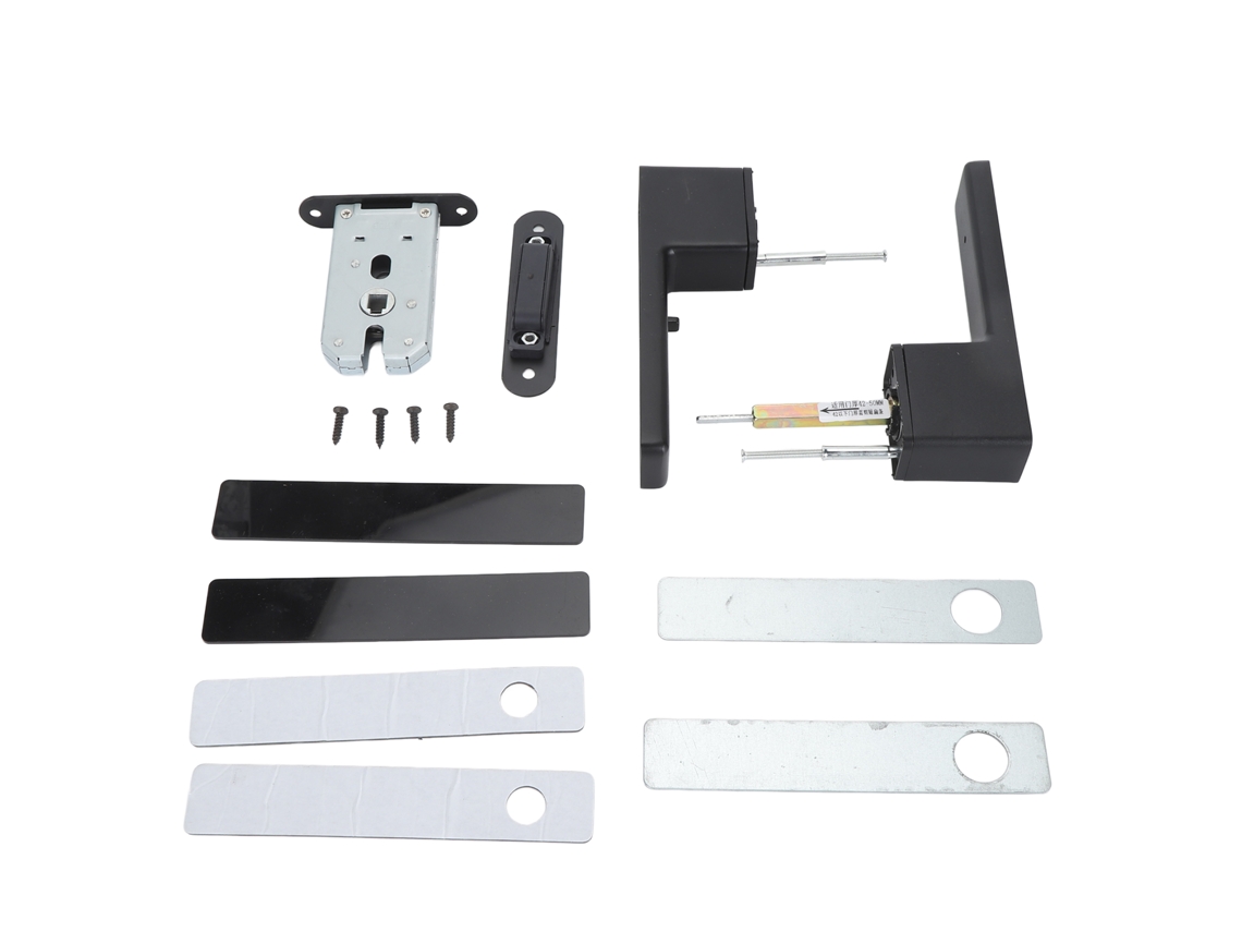 Cerradura De Puerta Reversible Silenciosa Con Palanca Y Llave Para Puertas De 42-50 Mm, Material Duradero.