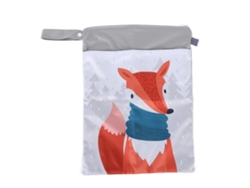 Bolsa Para Pañales Impermeable Y Lavable Con Doble Cremallera Para Viajes, Playa, Piscina Y Ropa Sucia Es006-qw41