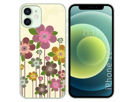 Carcasa iPhone 12 Mini (5.4) TUMUNDOSMARTPHONE Dibujos Multicolor