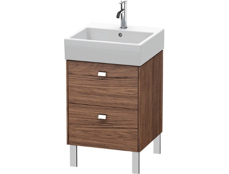 Mueble bajo lavabo DURAVIT Brioso de 48,4 x 45,9 cm 2 extraíbles incl. hueco para sifón y delantal para lavabo Vero Air 235050