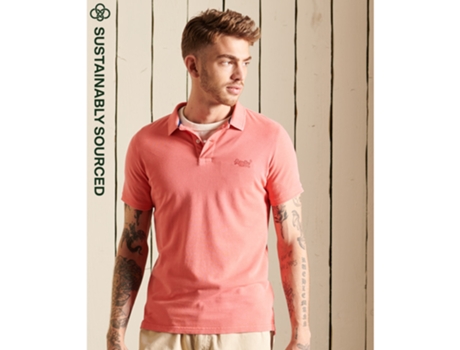 Polo de Hombre SUPERDRY Multicolor Rosa (S)