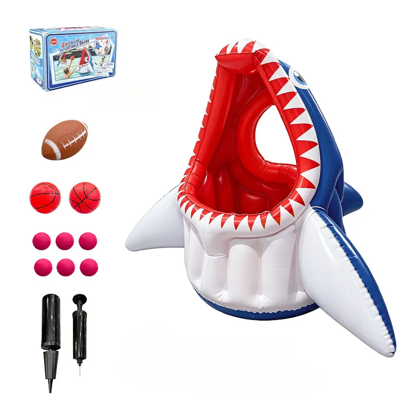 Juego de juguetes inflables de pulpo para lanzar, ideal para fiestas en la piscina CZHHMART