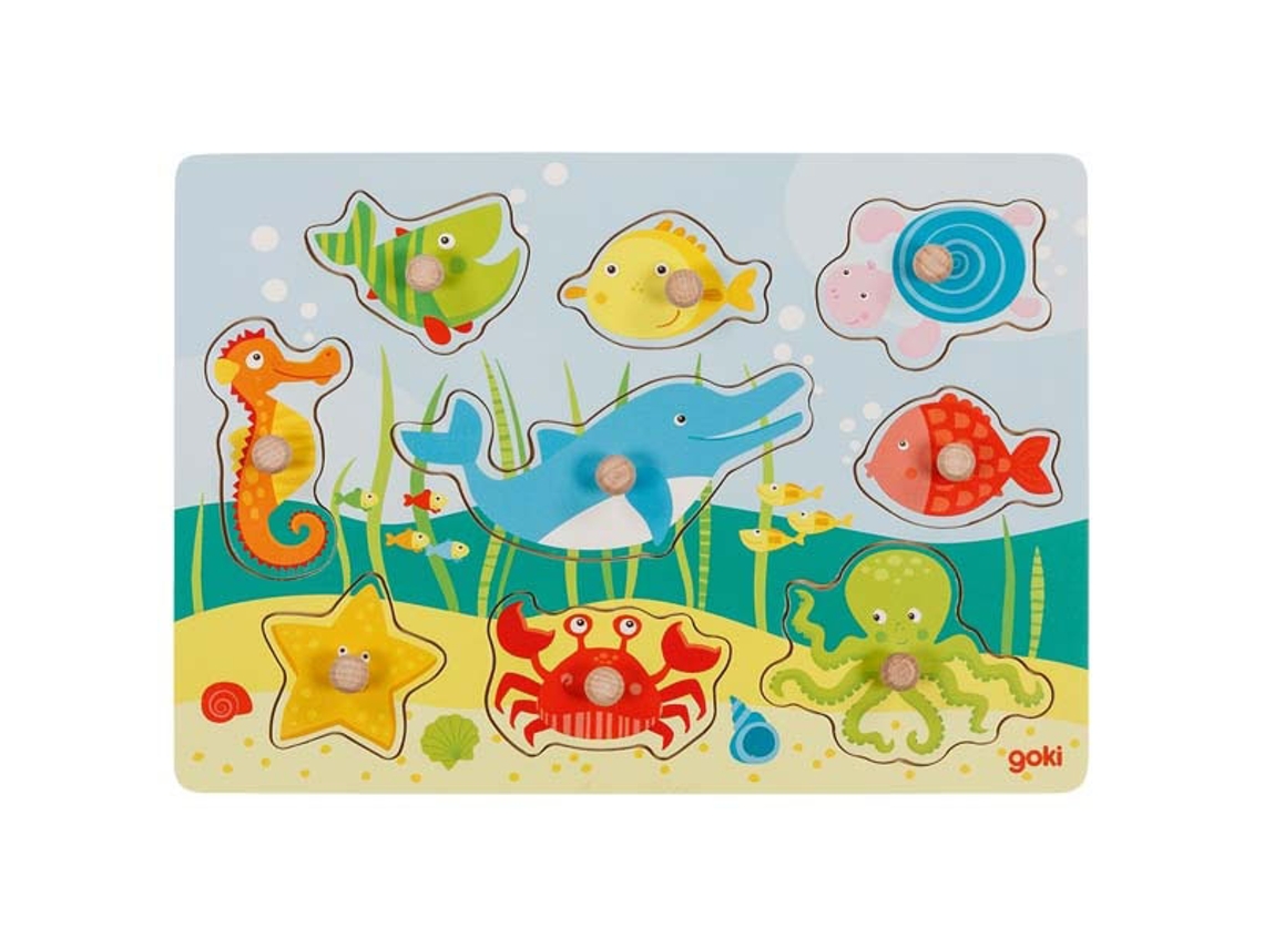 Puzzle GOKI (Multicolor - 30 x 2,5 x 20,8)
