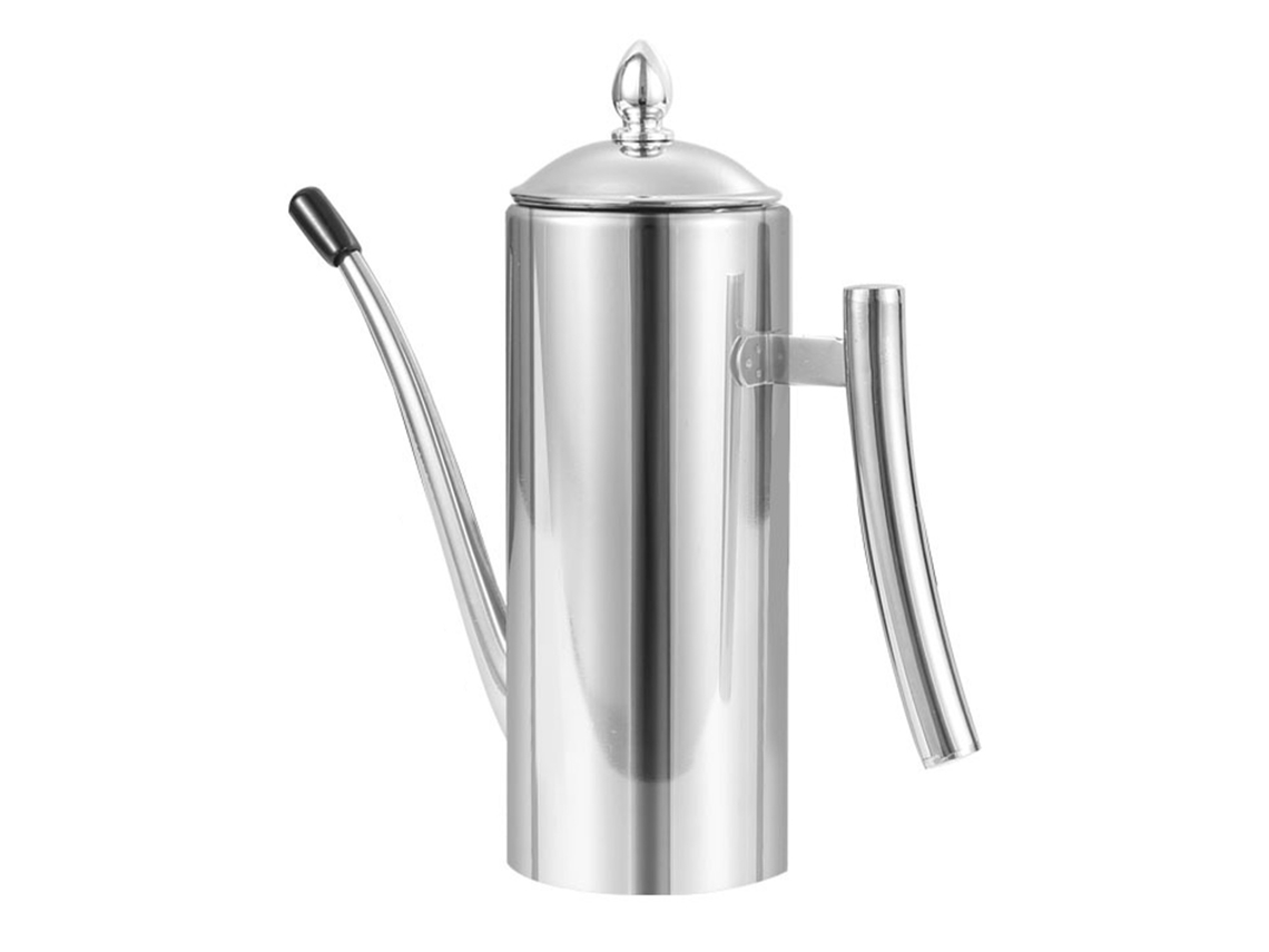 Dispensador De Aceite De Acero Inoxidable 304, A Prueba De Fugas, Boquilla Larga, 700 Ml, Para Uso En Cocina, Vinagre, Salsa De Soja.
