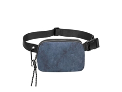 Mini Riñonera Unisex Con Correa Ajustable, Riñonera Pequeña Para Entrenamiento, Correr, Viajar, Senderismo, Camuflaje Azul CHRUI