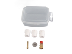 Kit Adaptador De 6 Piezas Para Soplete De Soldadura De Cobre Rojo Cerámico Para Wp17 18 26