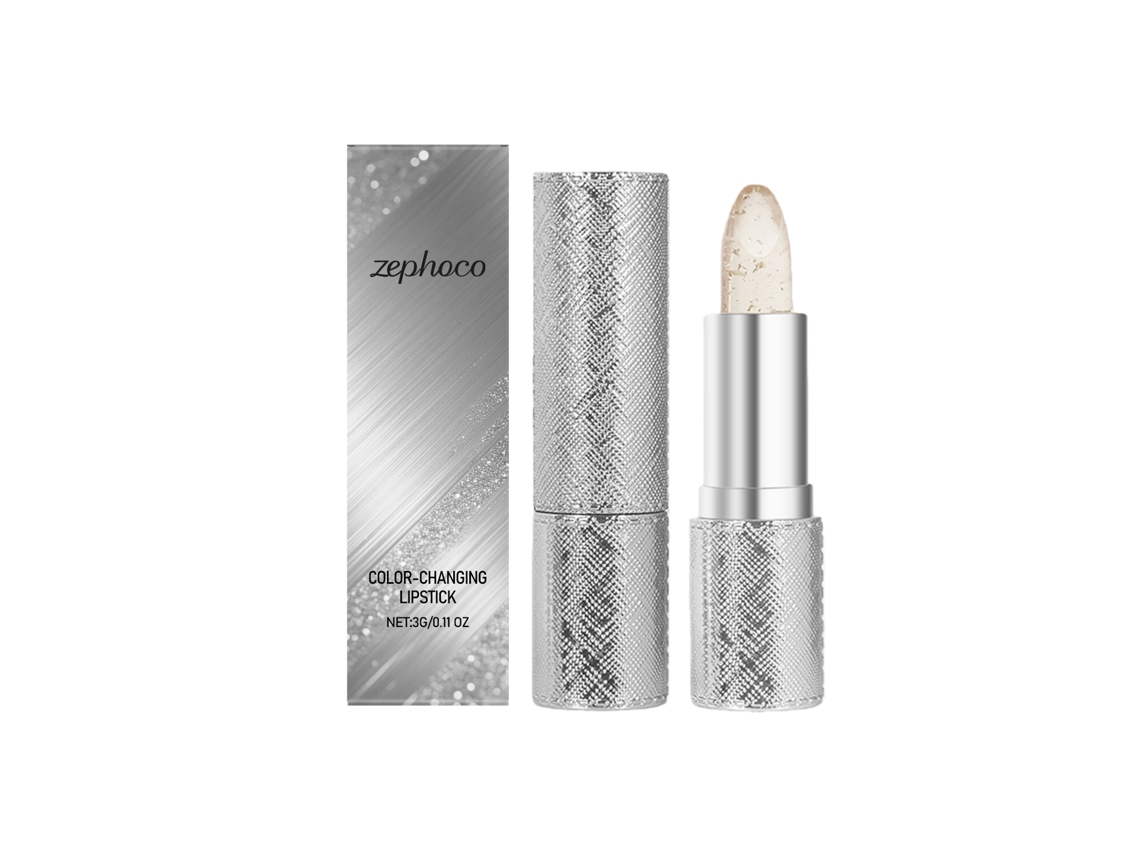 Lápiz labial nutritivo e hidratante con cambio de color.