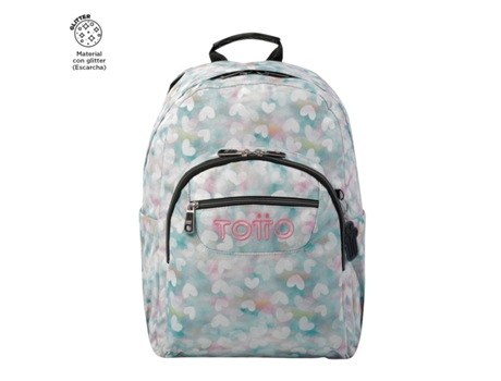 Mochila Escolar TOTTO 8 a 12 Años Acuarela 4Hx