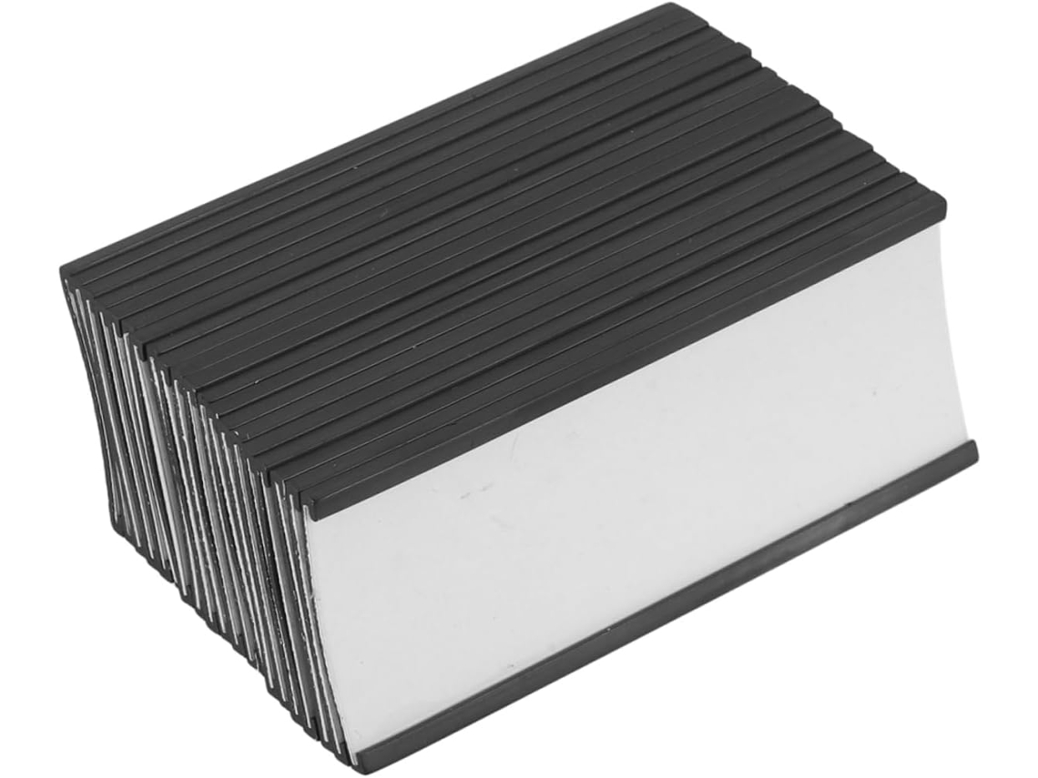 20 juegos Porte Étiquettes Magnétiques Lot Pour Tableaux Blancs Avec Films Protecteurs Et Inserts Vayotoy
