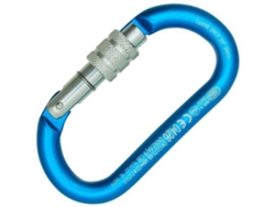Mosquetón de Escalada KONG Oval Alu Classic (Azul - Talla Única)