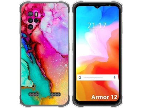 Carcasa Ulefone Armor 12 5G TUMUNDOSMARTPHONE Dibujos Mármol 15 Multicolor