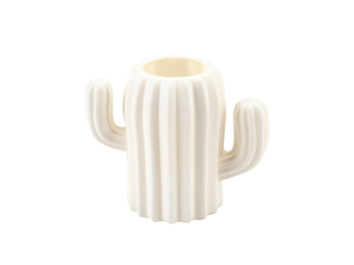 Jarrón Con Forma De Cactus, Superficie Mate, Estilo Escandinavo, Imitación De Esmalte, Para Decoración Del Hogar,