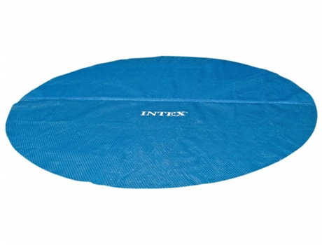 Intex Cubierta de piscina solar de polietileno azul 470 cm