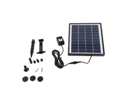 Bomba Solar Para Fuente De 6,5 W Con 6 Modos. Fuente Económica Para Piscina, Jardín Y Patio.