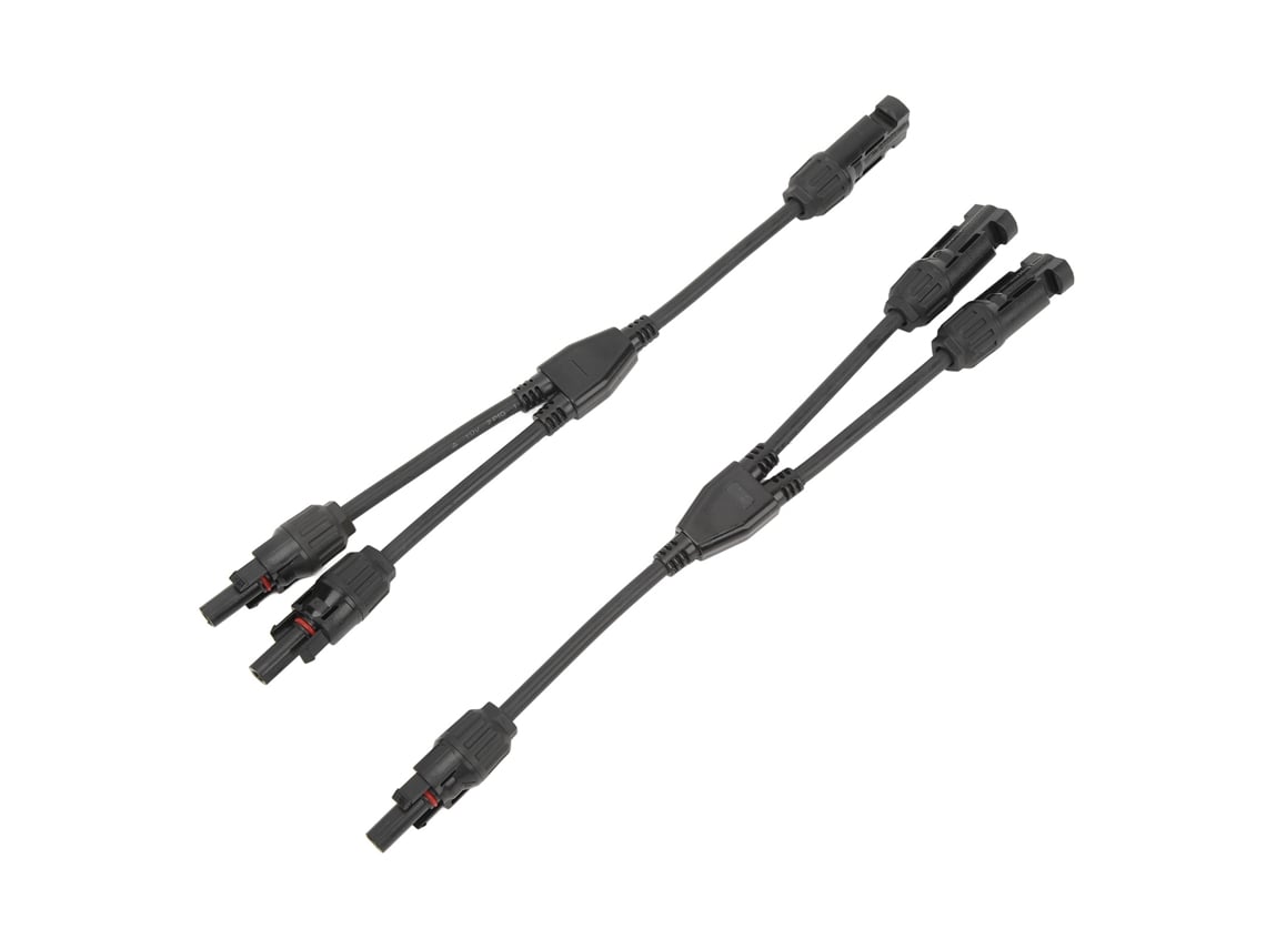 Cable En Y Paralelo 2 A 1, Conectores Solares, Adaptador Para Panel Solar, Kit De 30 Cm