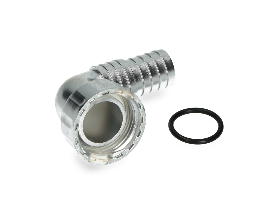 Conector De La Manguera De Salida Con Plástico Anillo Tuerca Para Lavadora Dwh910un