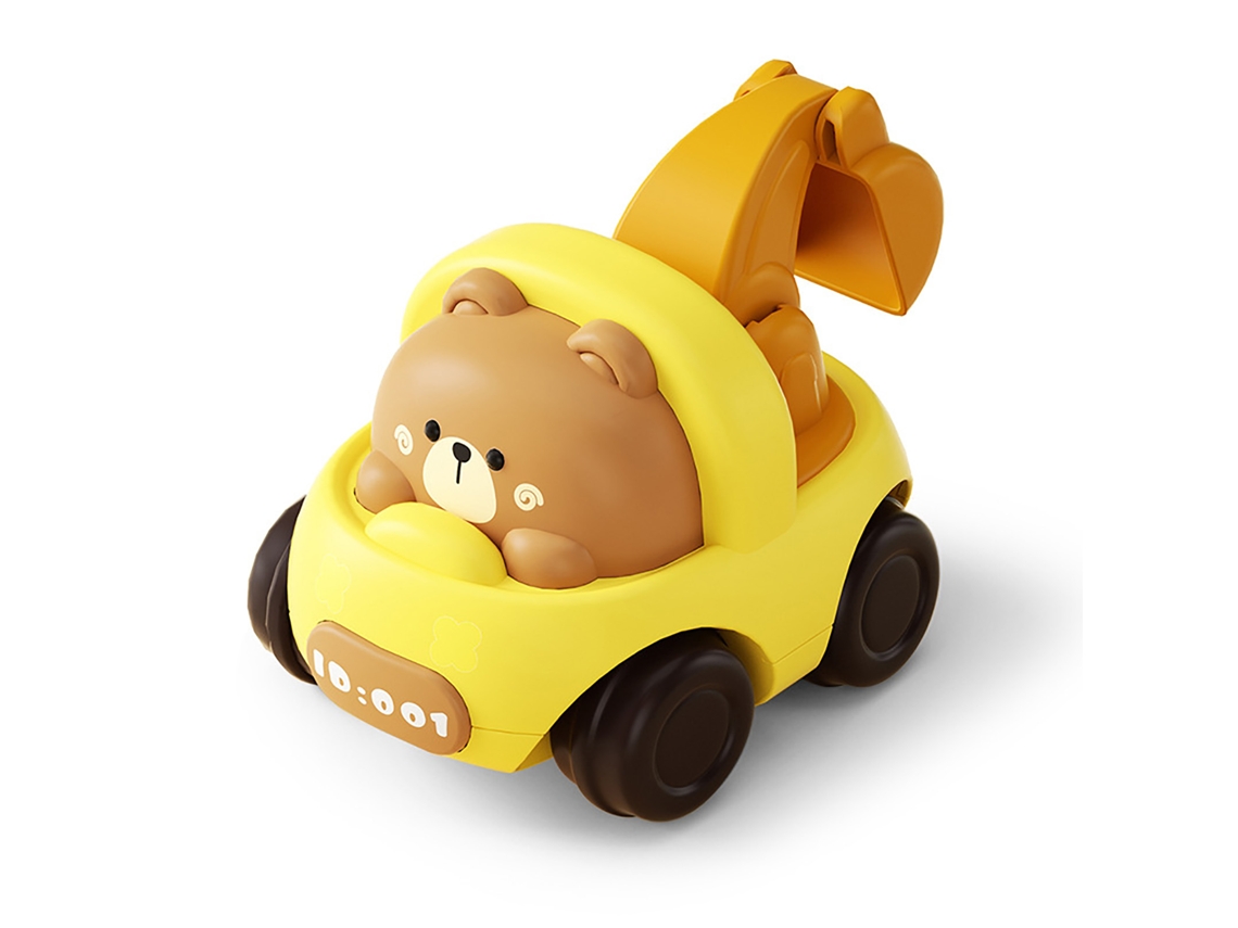 Mali brinquedo de Veículo de Engenharia Retrátil para Crianças com Design Animal Cartoon Excavadora