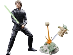 Figura de Acción STAR WARS The Black Series Luke Skywalker & Grogu (Edad Mínima: 4 años)