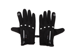 Guantes antifrío y térmicos con forro polar y malla táctica de tres dedos. EOOCOO