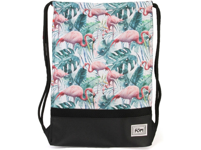 Bolsa de Deporte KARACTERMANIA Oh My Pop: Tropical Flamingo ( 48x35x1cm)