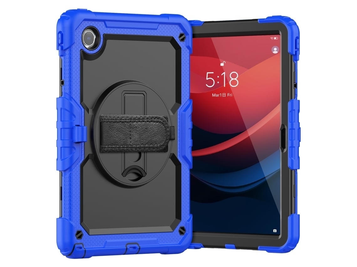 Funda Para Lenovo Lenovo Tab M10 Plus 10.6 3rd Gen 125fu/128fu 2021 Anti Caída Y Anti Huella Digital (azul) Digitallab