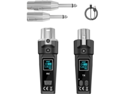Sistema De Micrófono Con Cable Uhf Para Guitarra Y Bajo, Mezclador Pa, Rango De 110 Db