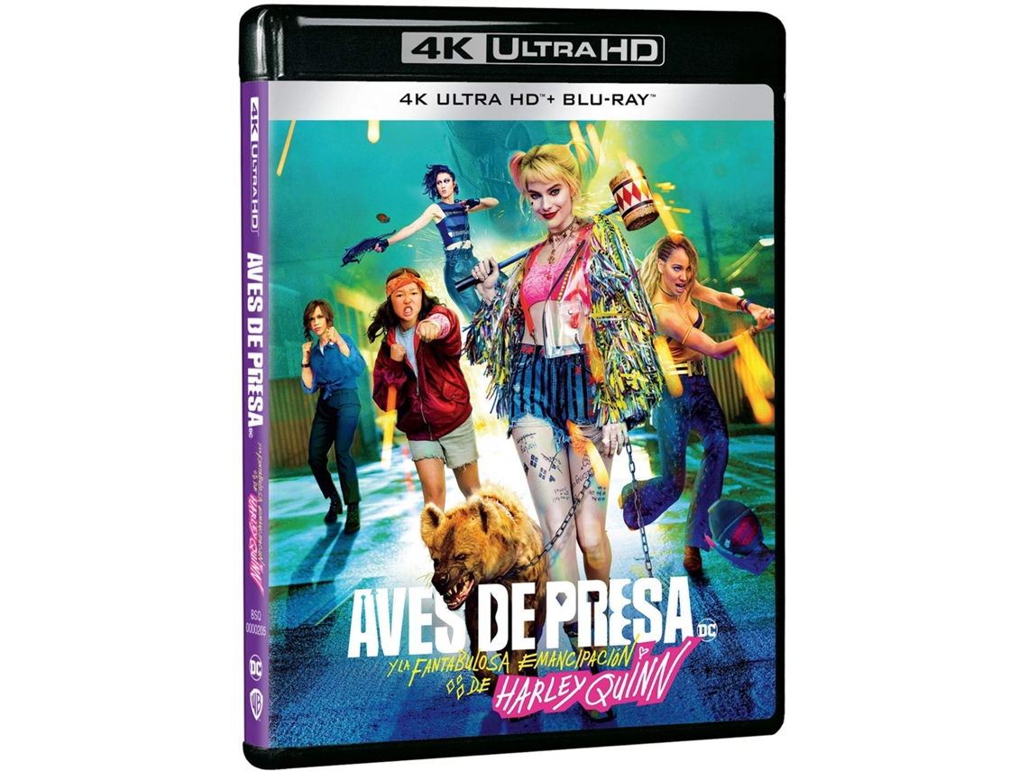 Blu Ray Birds Of Prey 4K Ultra Hd - Aves de Presa Y La Fantabulosa Emancipación de Harley Quinn